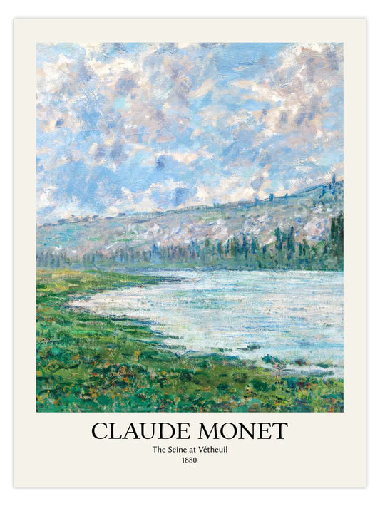 Claude Monet - The Seine at Vétheuil Poster