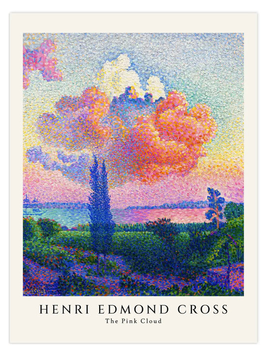 Henri-Edmond Cross - Rosa Wolke Poster