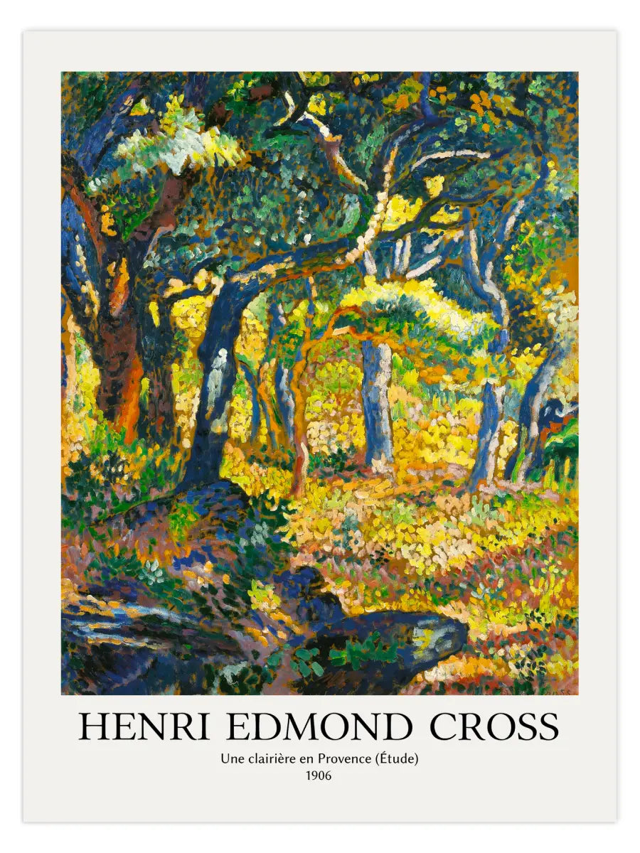 Henri-Edmond Cross - Hellseherin in der Provence Poster