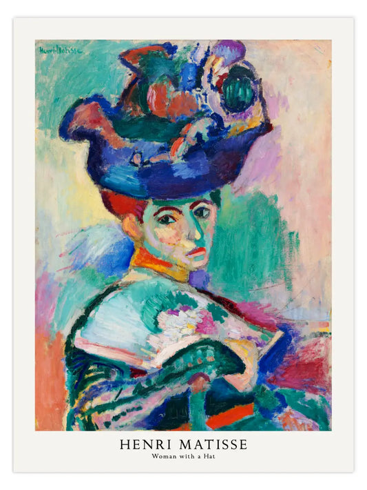 Henri Matisse - Woman with a Hat Poster