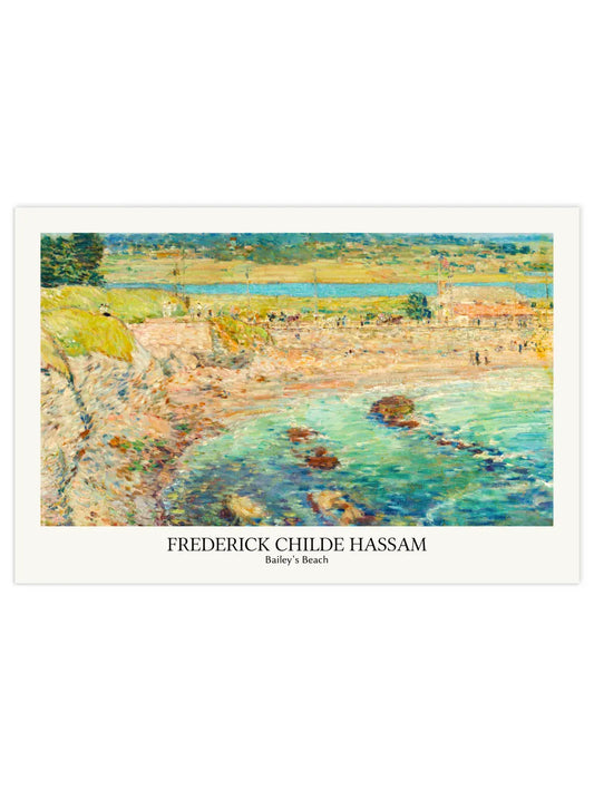Frederick Childe Hassam - Bailey's Beach Panorama Poster