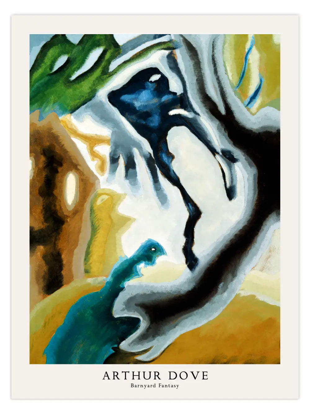 Arthur Dove - Barnyard Fantasy Poster