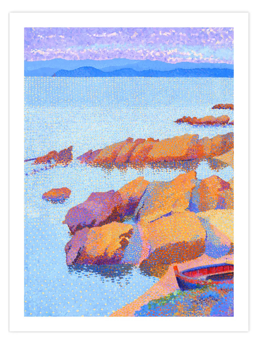 Henri-Edmond Cross | Bucht von Antibois Poster