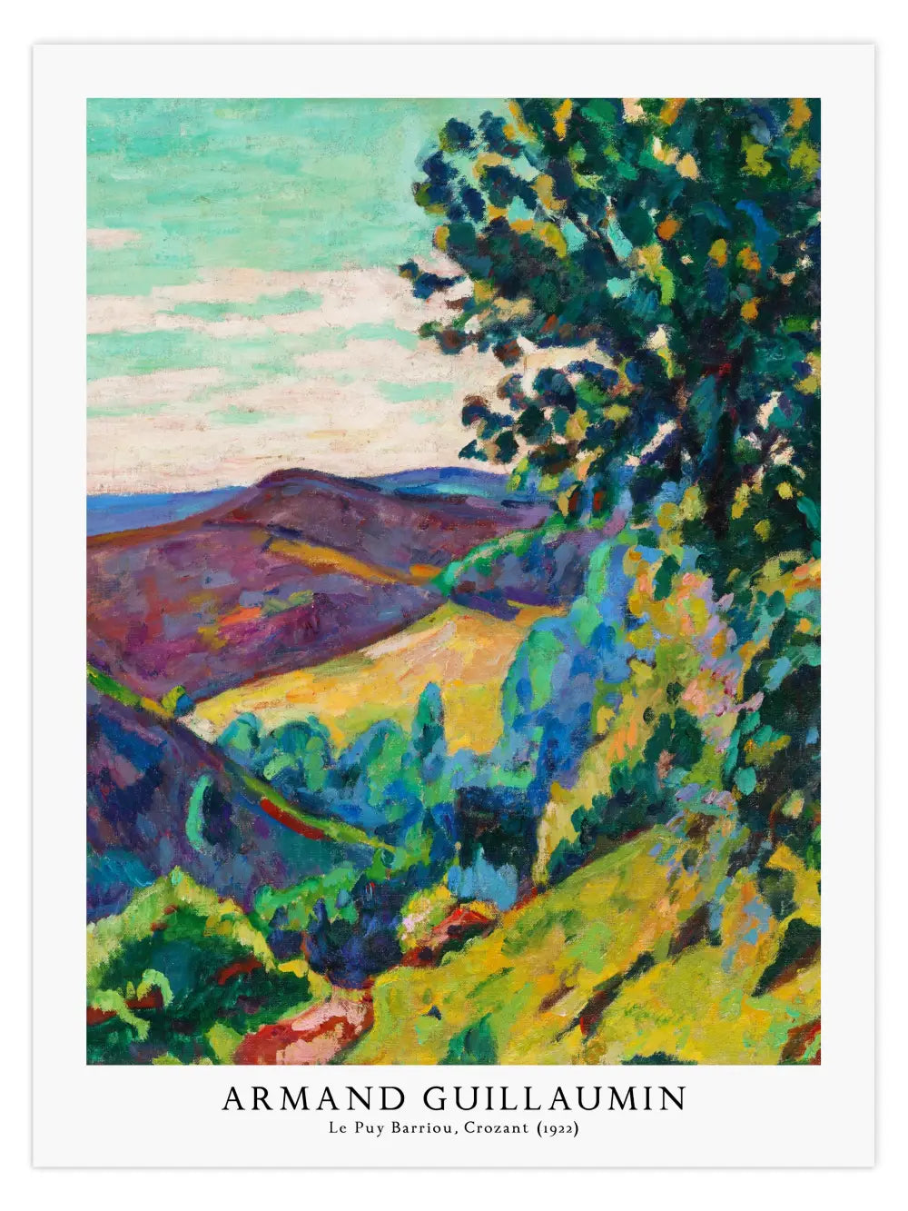 Armand Guillaumin - Le Puy Barriou, Crozant Poster
