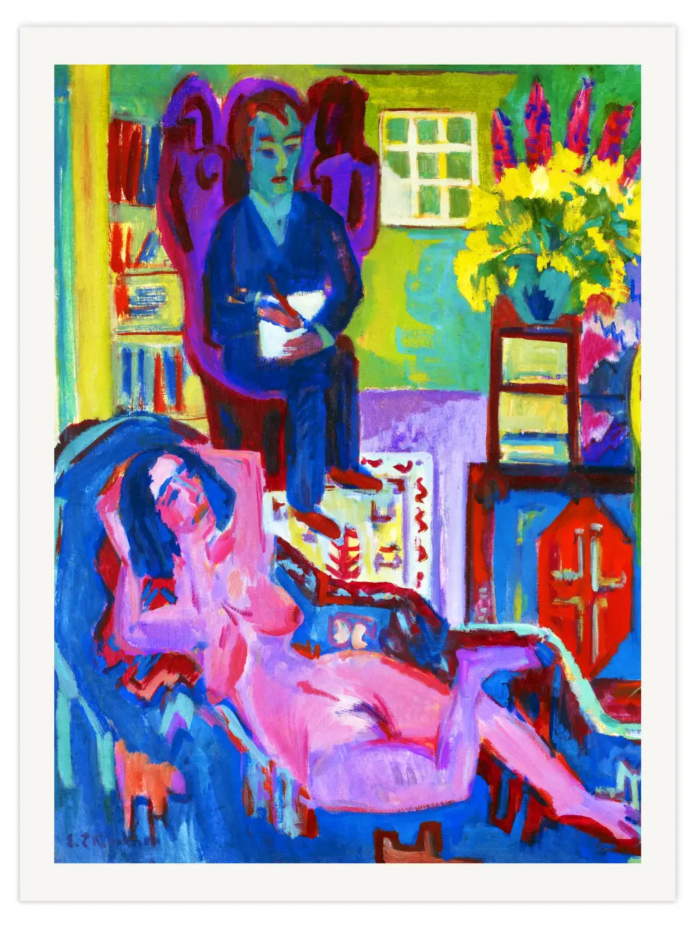 Ernst Ludwig Kirchner - Modern Bohemia Poster