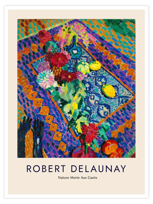 Robert Delunay -Nature Morte Aux Gants Poster