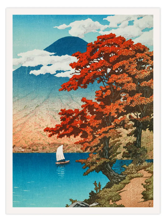 Kawase Hasui - Nikko Chuzenji-ko Poster