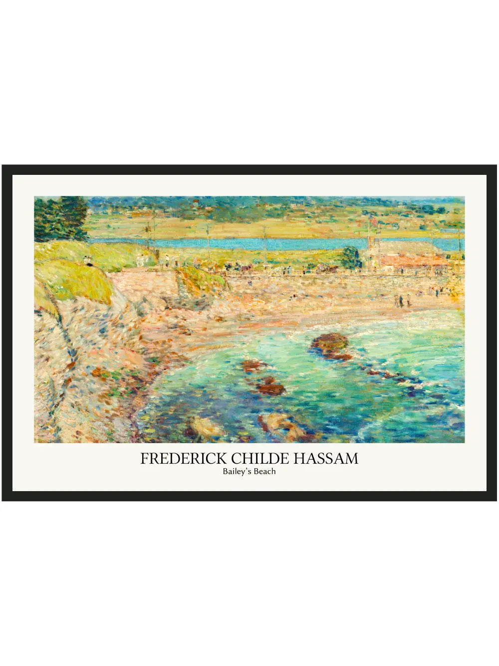 Frederick Childe Hassam - Bailey's Beach Panorama Poster
