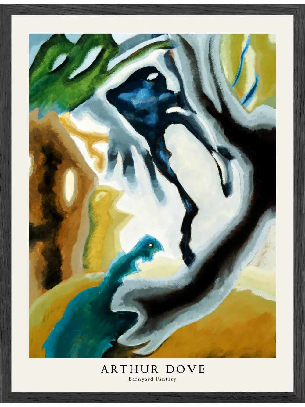Arthur Dove - Barnyard Fantasy Poster