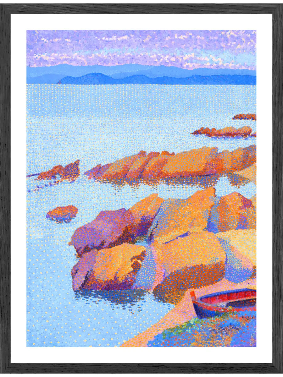 Henri-Edmond Cross | Bucht von Antibois Poster