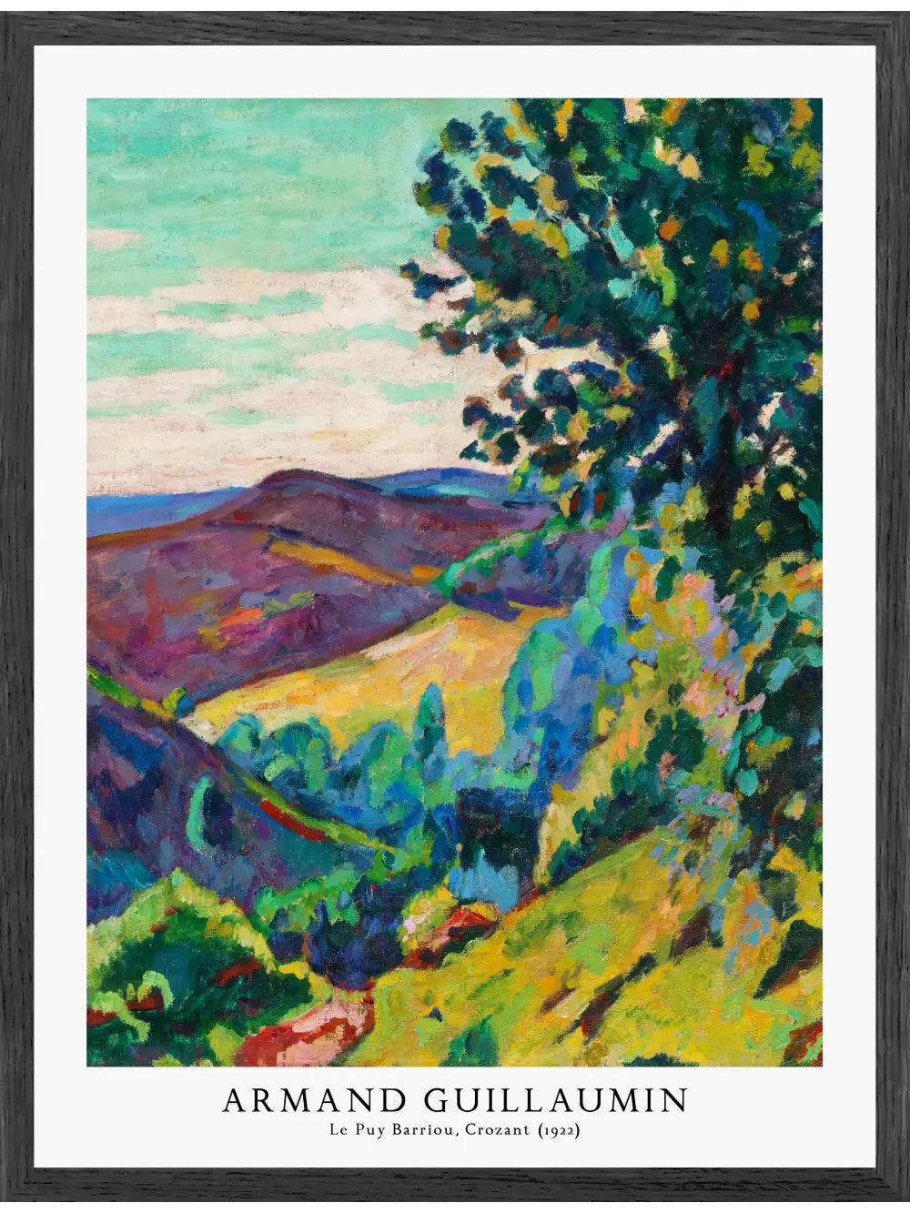 Armand Guillaumin - Le Puy Barriou, Crozant Poster