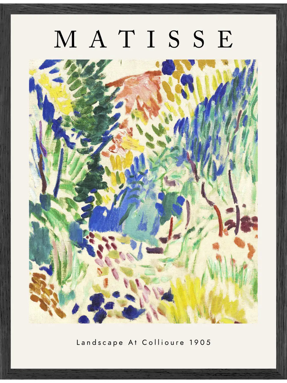 Landscape at Collioure Poster - Matisse