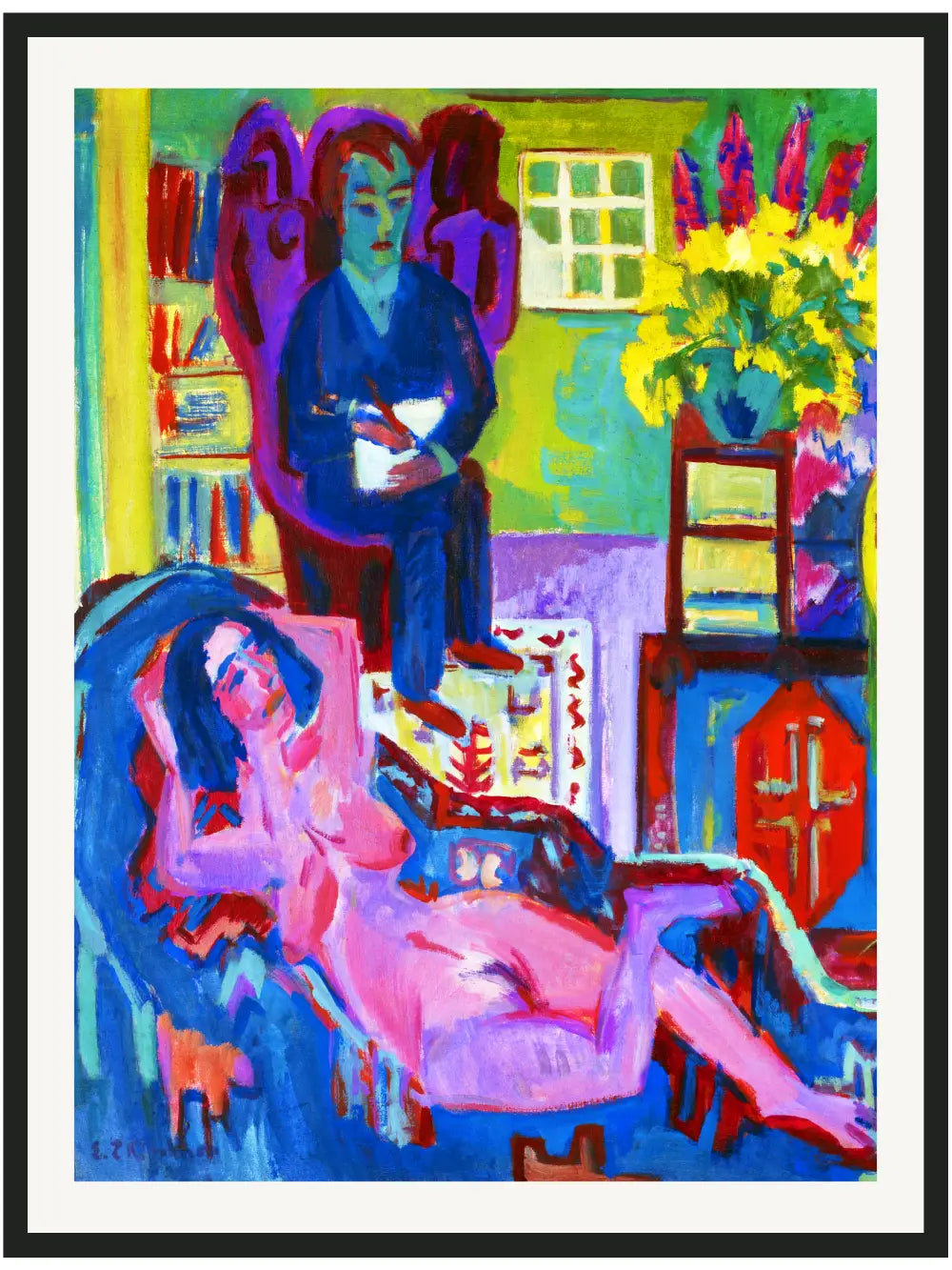 Ernst Ludwig Kirchner - Modern Bohemia Poster