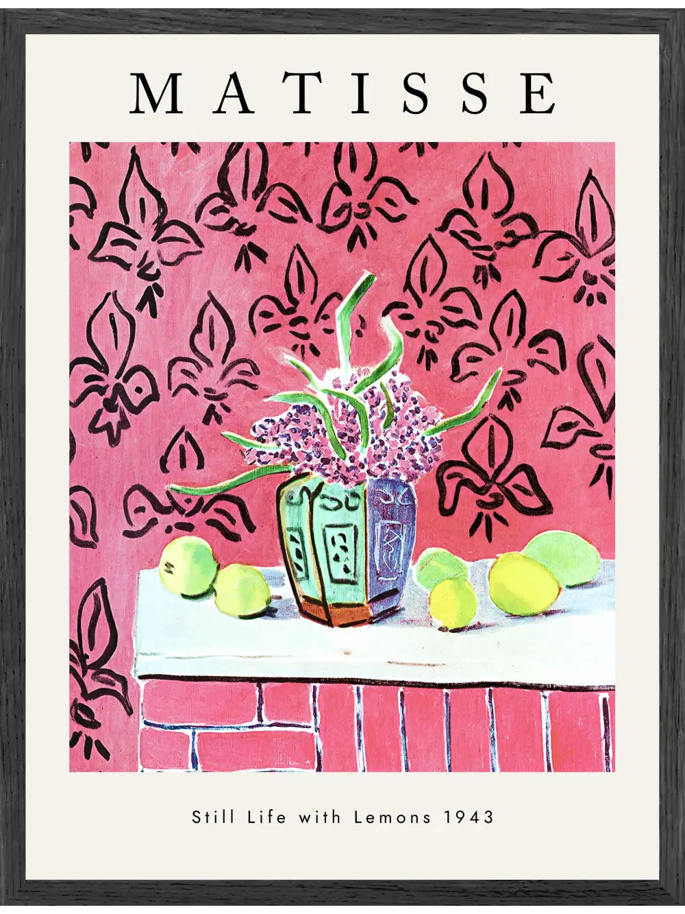 Still life with Lemons Poster - Matisse