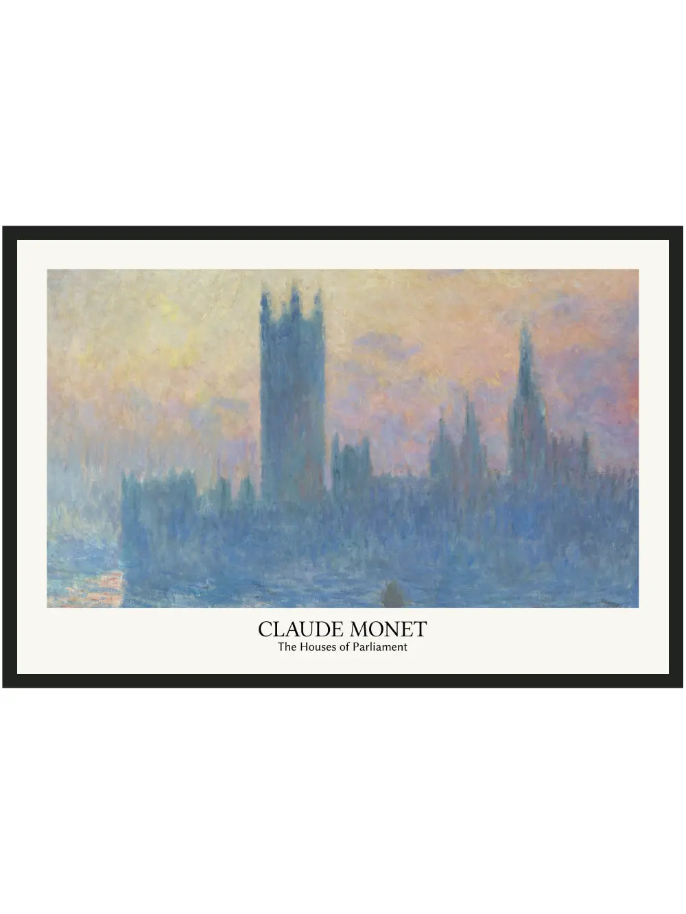 Claude Monet - The Houses of Parliament Panorama Poster