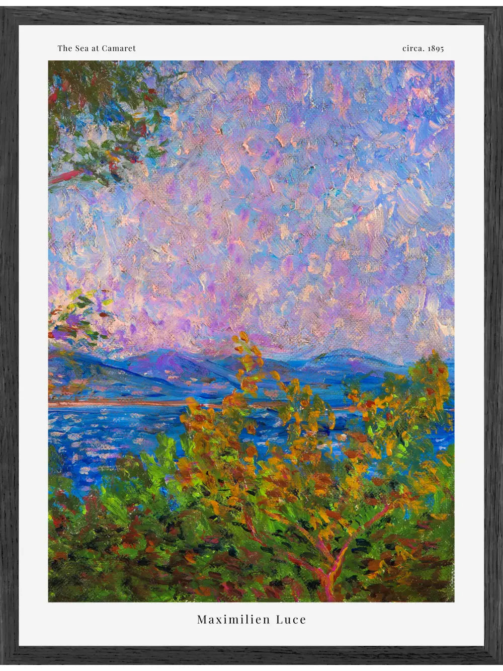 Maximilien Luce | Das Meer bei Camaret Poster Nr.2