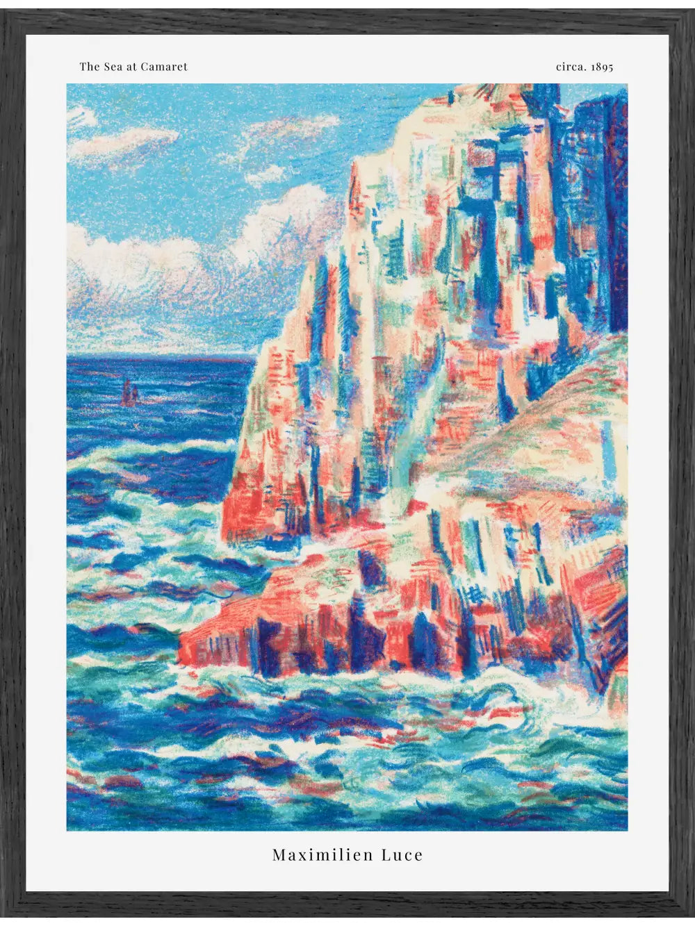 Maximilien Luce | Das Meer bei Camaret Poster Nr.1