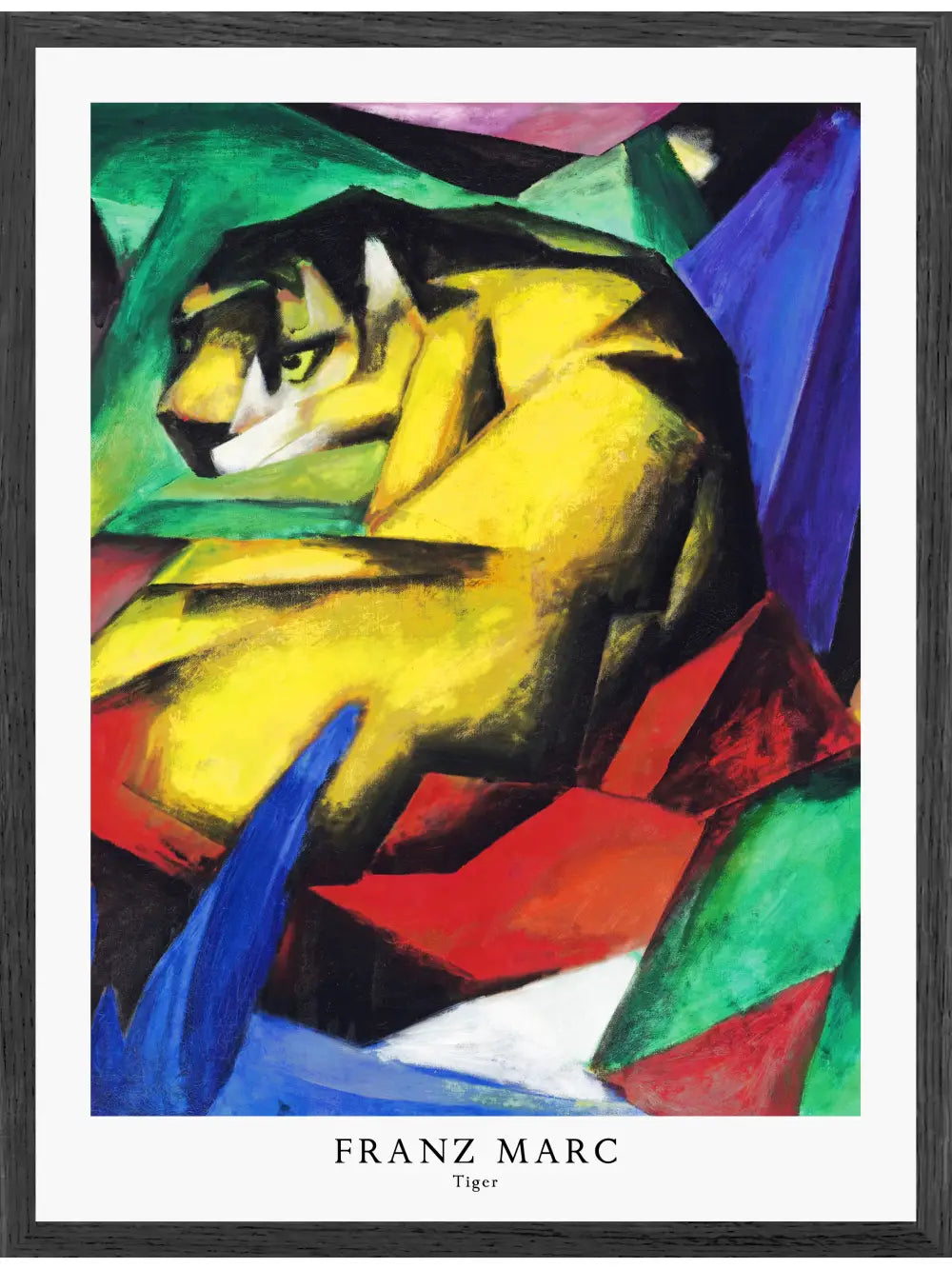 Franz Marc - Tiger Poster