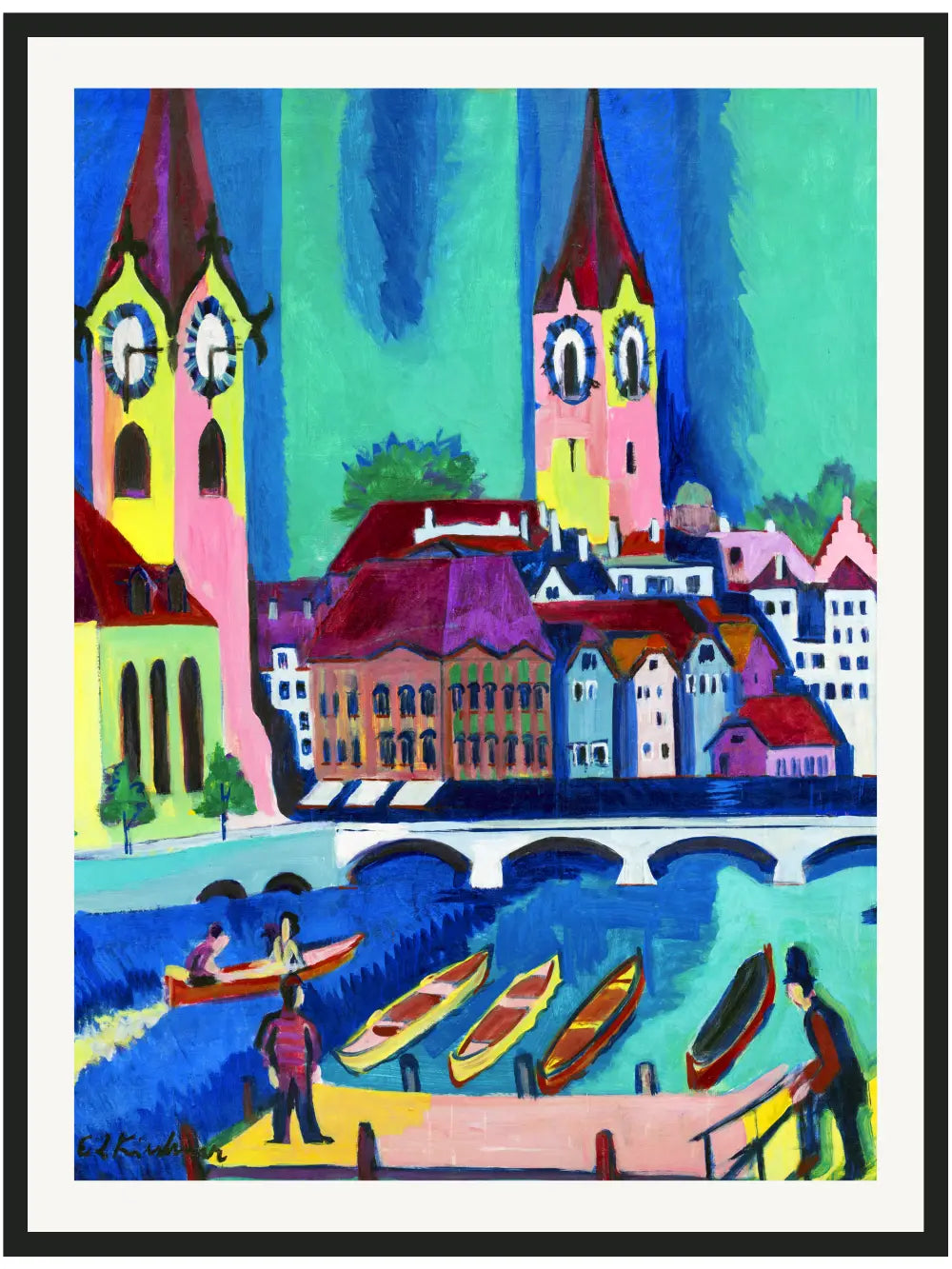 Ernst Ludwig Kirchner - Zürich Poster