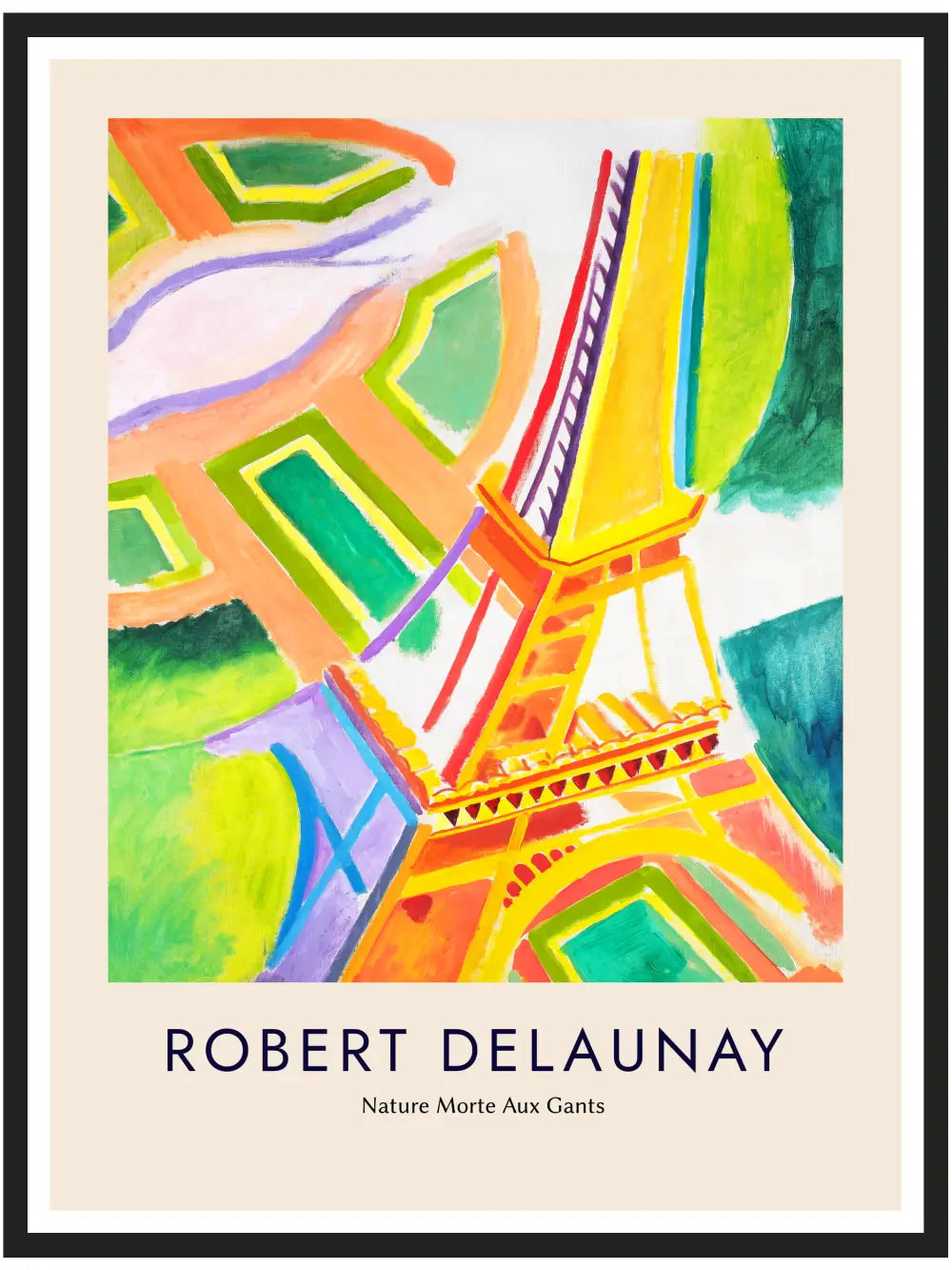 Robert Delunay - Eiffelturm Poster