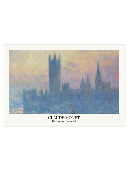 Claude Monet - The Houses of Parliament Panorama Poster