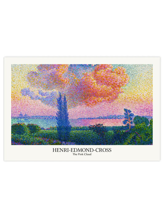 Henri-Edmond Cross - The Pink Cloud Panorama Poster