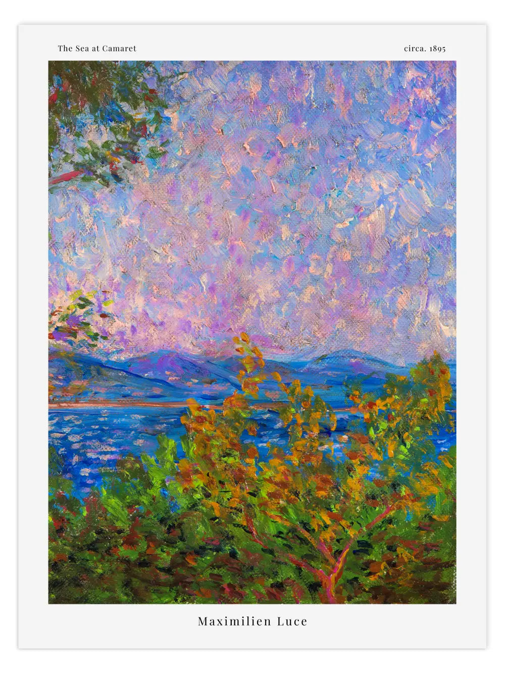 Maximilien Luce | Das Meer bei Camaret Poster Nr.2