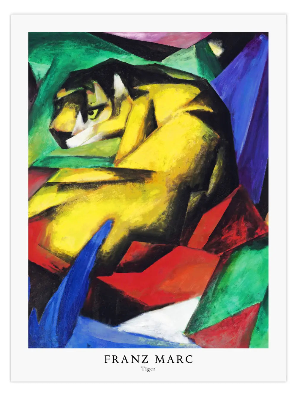 Franz Marc - Tiger Poster