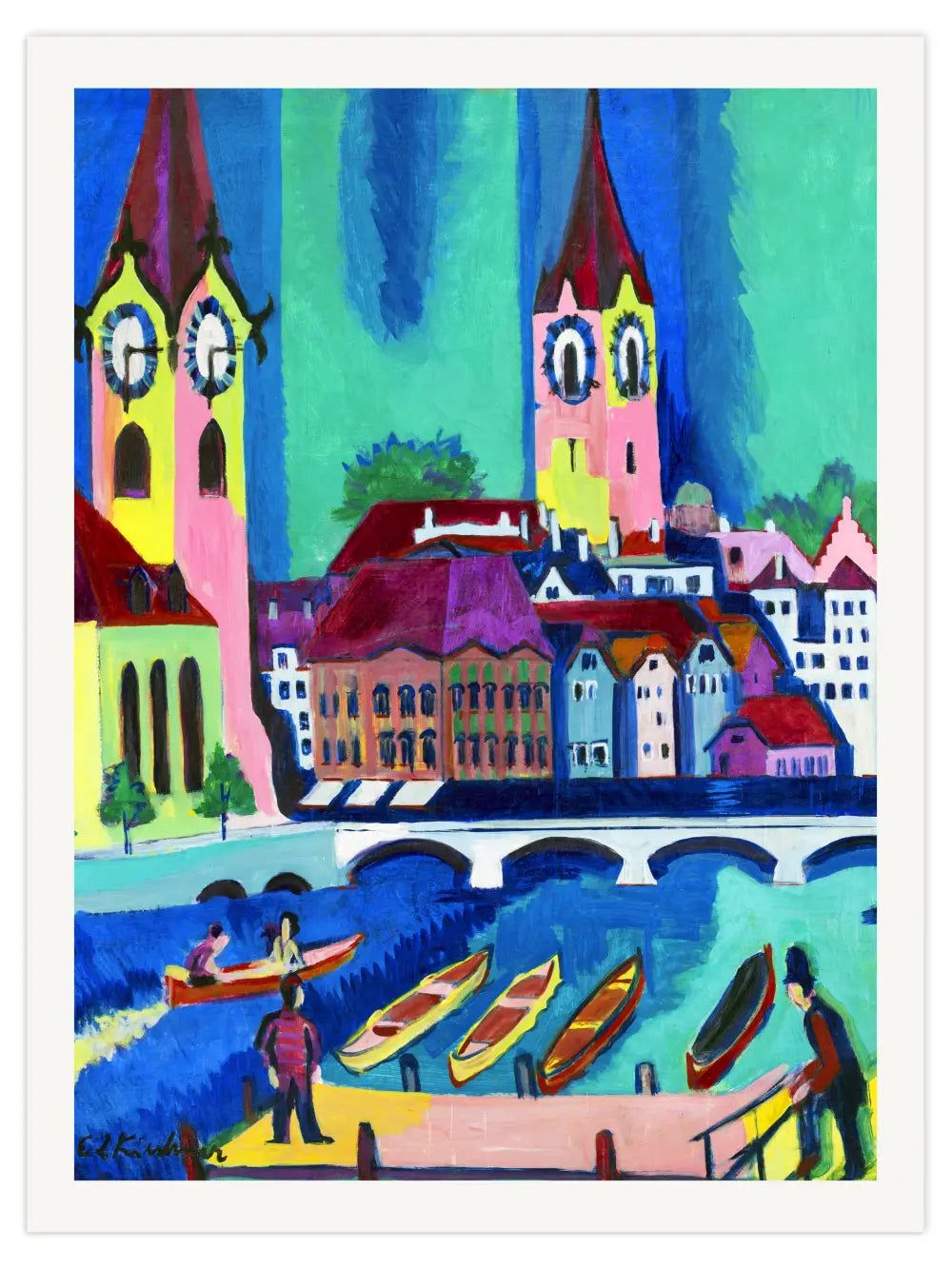 Ernst Ludwig Kirchner - Zürich Poster