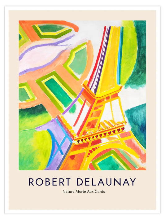 Robert Delunay - Eiffelturm Poster