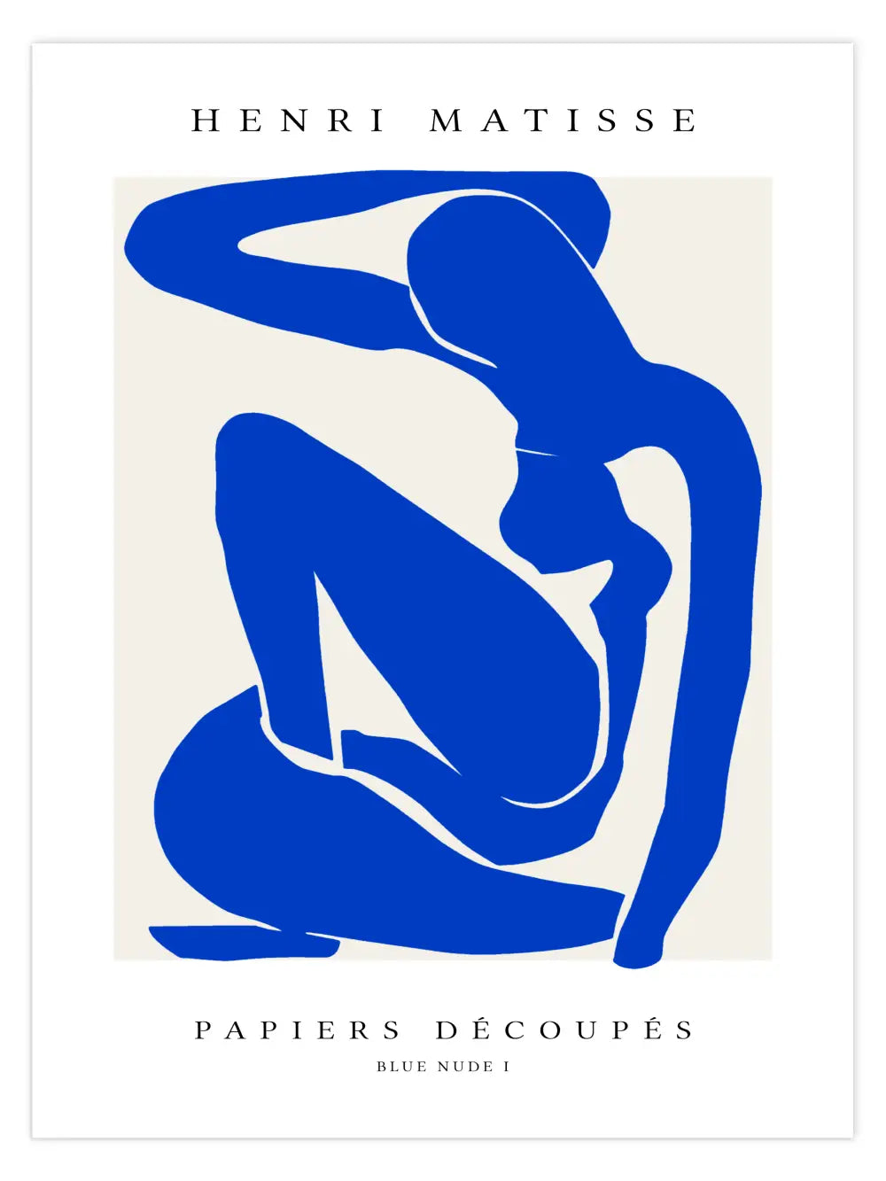 Blue Nude 1 Poster - Matisse