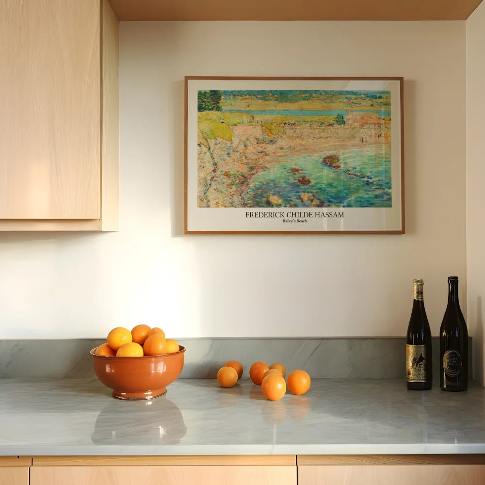 Frederick Childe Hassam - Bailey's Beach Panorama Poster
