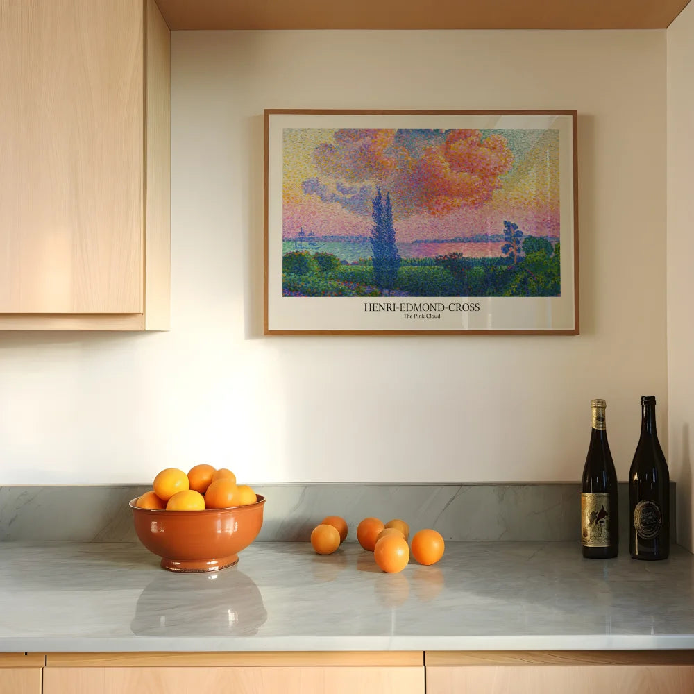 Henri-Edmond Cross - The Pink Cloud Panorama Poster