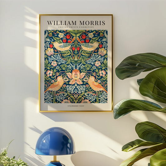 William Morris - Strawberry Thief Poster