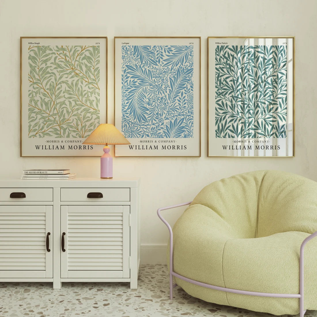 William Morris - Willow Pattern Poster