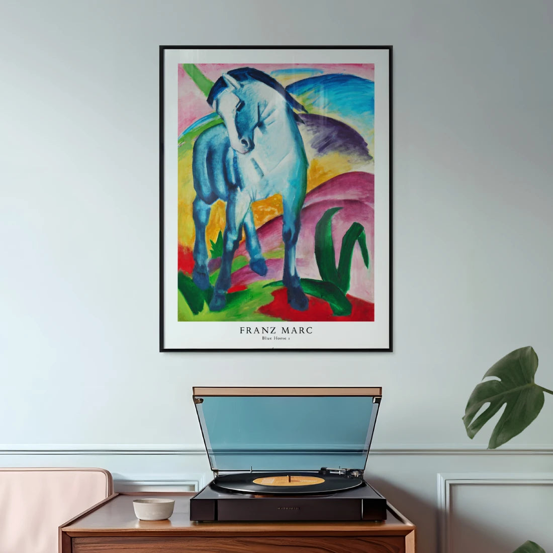 Franz Marc - Blue Horse 1 Poster